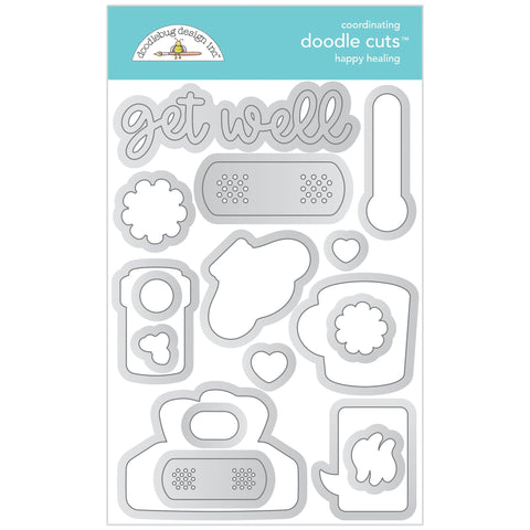 Doodlebug - Happy Healing Collection - Doodle Cuts - Happy Healing / 8029