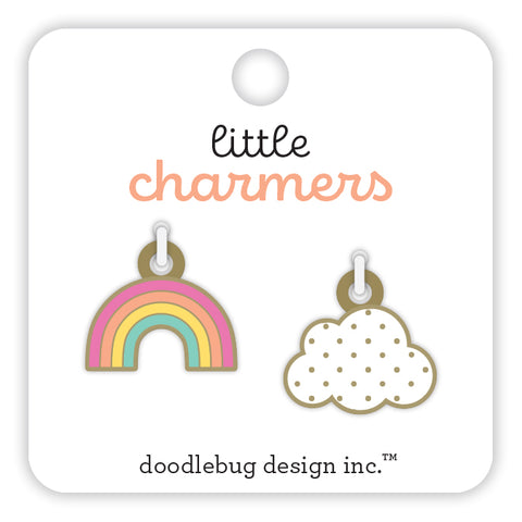 Doodlebug - Hello Again Collection - Little Charmers - Rainbow Skies / 8175