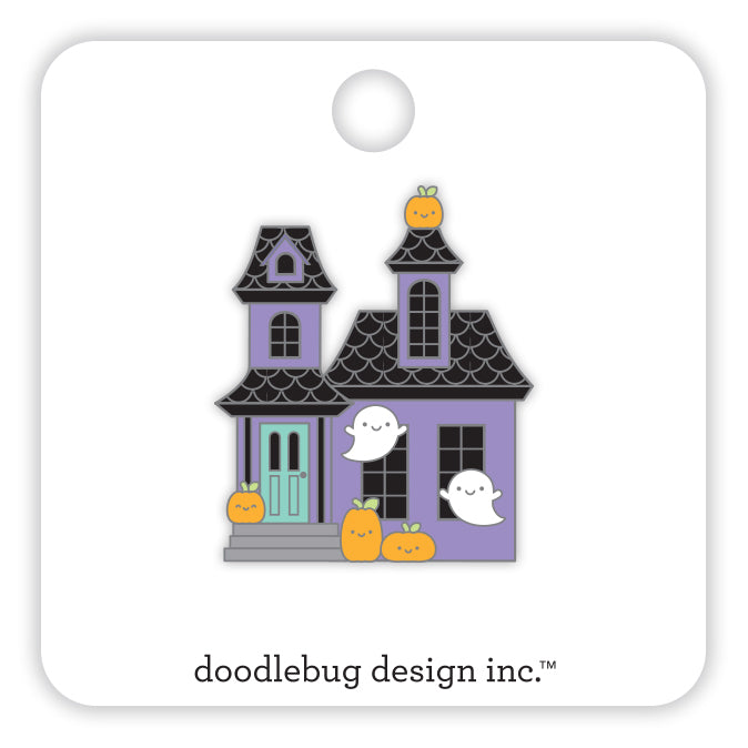 Doodlebug - Sweet & Spooky Collection - Collectible Pin / Haunted Manor - 8245