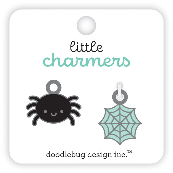 Doodlebug - Sweet & Spooky Collection - Little Charmers / Spidey Web - 8247