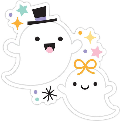 Doodlebug - Sweet & Spooky Collection - Sticker Doodles / Boo Friends - 8252