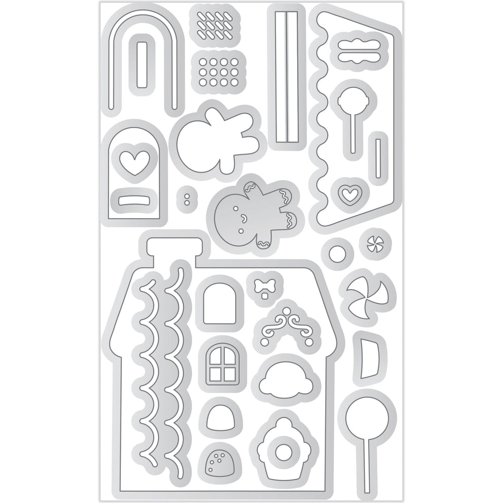 Doodlebug - Gingerbread Kisses Collection - Doodle Cuts / Christmas Cocoa 8311