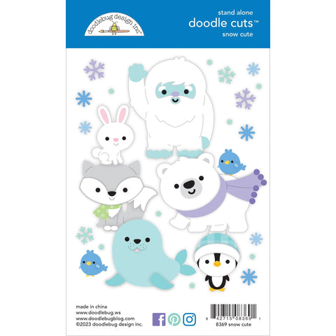Doodlebug - Snow Much Fun - Snow Cute Doodle Cuts 2 Die / 8369