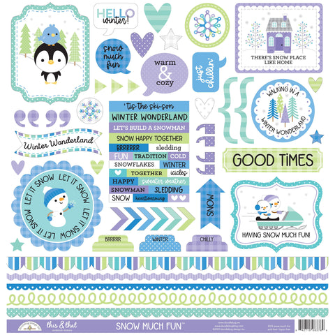 Doodlebug - Snow Much Fun - This & That  / 8376