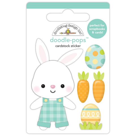 Doodlebug - Bunny Hop Collection - Doodle Pops - Mr. Cottontail / 8437