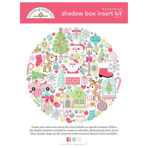 Doodlebug - Tinsel Time - Shadow Box Kit / 8771