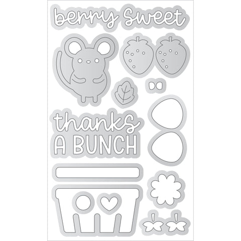 Doodlebug - Berry Sweet - Treats Doodle Cuts / 8873