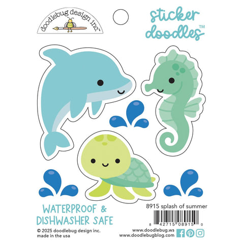 Doodlebug - Summer Fun - Splash of Summer Sticker Doodles / 8915
