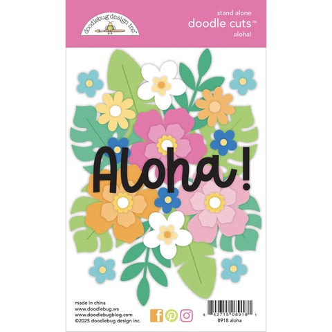Doodlebug - Summer Fun - Aloha! Doodle Cuts / 8918