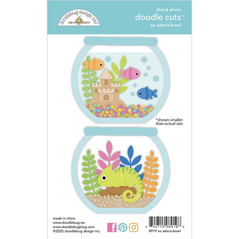 Doodlebug - Summer Fun - So Adora-Bowl Doodle Cuts / 8919