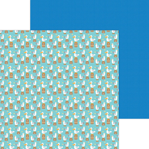 Doodlebug - Summer Fun - 12x12 Single Sheet - Gull Friends / 8940