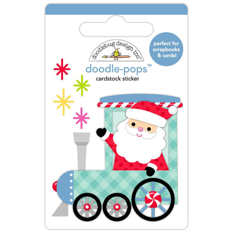 Doodlebug - Oh What Fun - Santas on His Way - Doodle-Pops / 8962