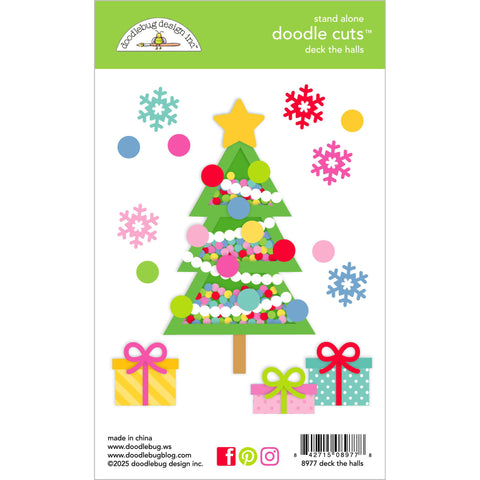 Doodlebug - Oh What Fun - Deck the Halls Doodle Cuts / 8977