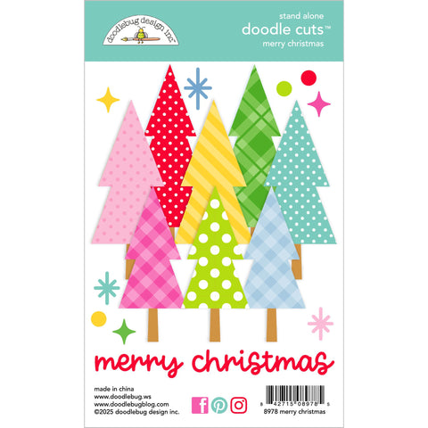 Doodlebug - Oh What Fun - Merry Chritmas Doodle Cuts / 8978