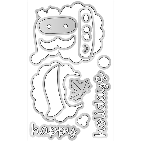 Doodlebug - Oh What Fun - Happy Holidays Doodle Cuts / 8979