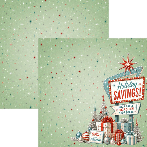 Country Craft Creations - Christmas at the Five & Dime - 12x12 Paper Collection (PREORDER - shipping November 12th)