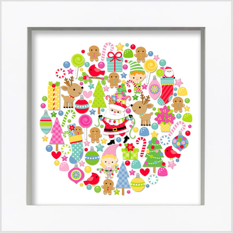 Doodlebug - Oh What Fun - Shadow Box Kit / 9004