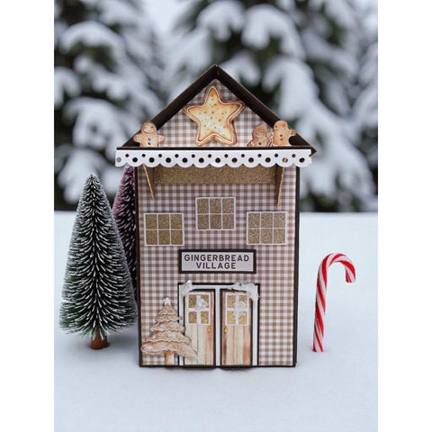 Project Kit - Gingerbread Village House and Album by Tamra - PRE - ORDER SHIPPING 12/10
