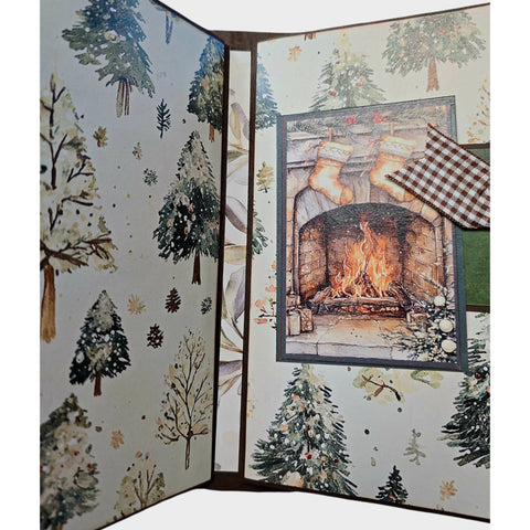 Project Kit - Gingerbread Village House and Album by Tamra