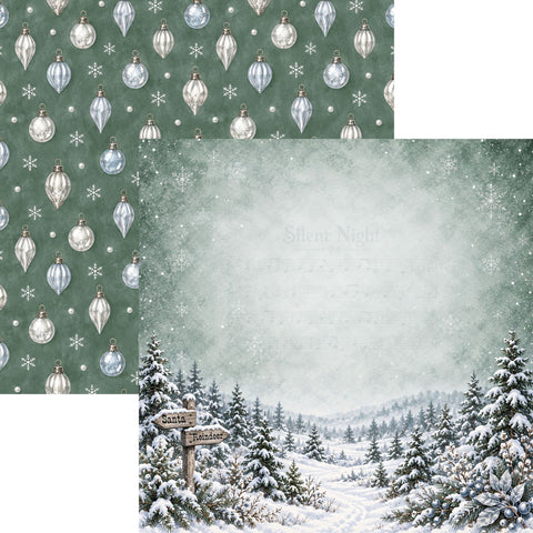 Country Craft Creations - A Silver Frost Decemeber -8x8 Paper Collection (PREORDER - shipping November 12th)