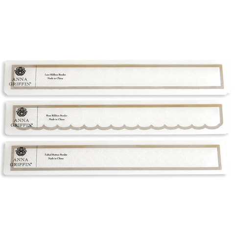 Anna Griffin - Ribbon Border 12" Cut and Emboss Folders