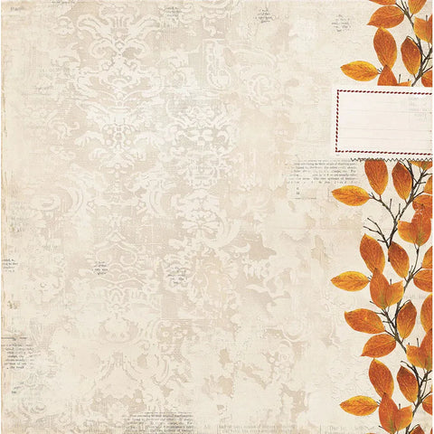 Photo Play - Autumn Junque- 12x12 Single Sheets / Harvest