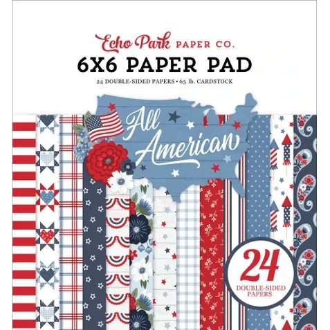 Echo Park - All American - 6x6 Paper Pad