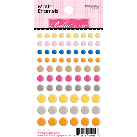 Bella Blvd - Just Because Collection - Coordinating - Matte Enamels - Cat Mix / BB2277