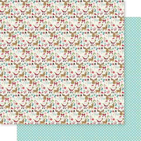Bella Blvd - Merry Little Christmas Collection - 12x12 Single Sheets - Merry Everything / BB2823