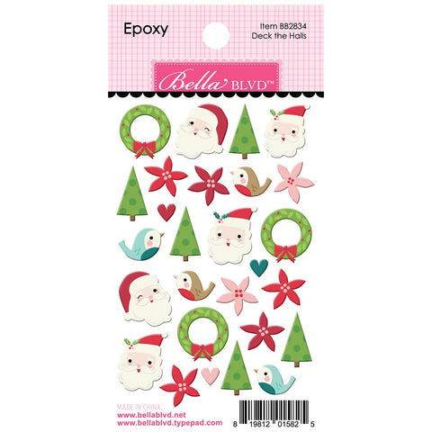 Bella Blvd - Merry Little Christmas Collection - Epoxy - Deck The Halls / BB2834