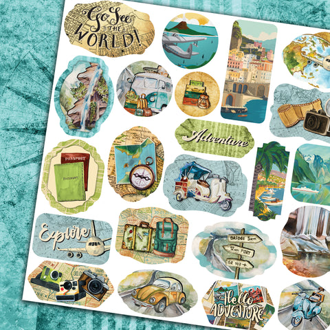 Country Craft Creations - Bon Voyage- 12x12 28 Sheet Collection Pack