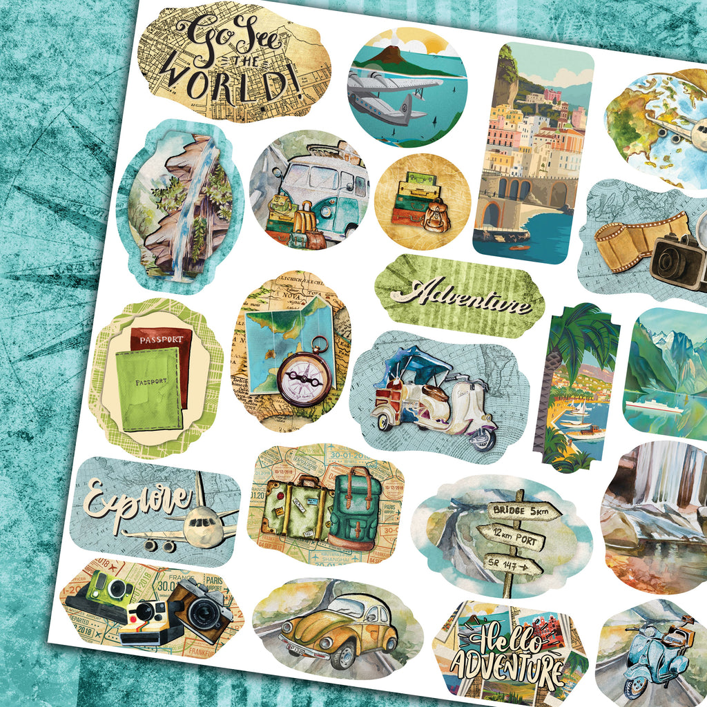 Country Craft Creations - Bon Voyage- 8x8 28 Sheet Collection Pack
