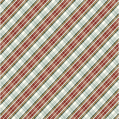 Photo Play - Camping Legends - 12x12 Single Sheets / Camp Plaid