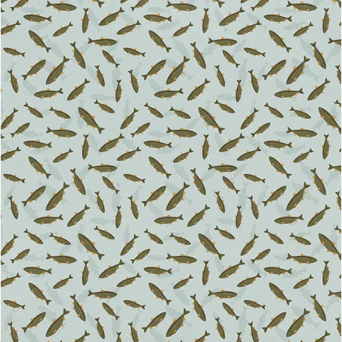 Photo Play - Camping Legends - 12x12 Single Sheets / Gone Fishing