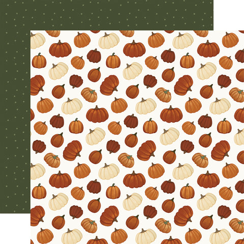 Carta Bella - Americana - 12x12 Single Sheets - My Pumpkin Picks