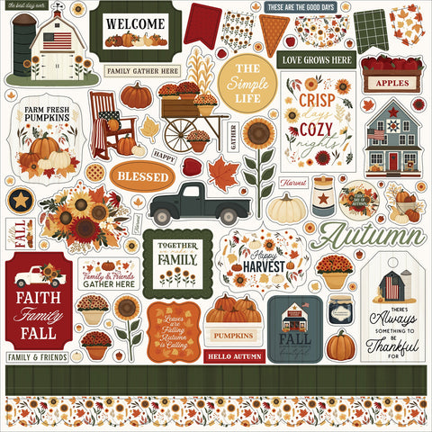 Carta Bella - Americana - Stickers Sheet