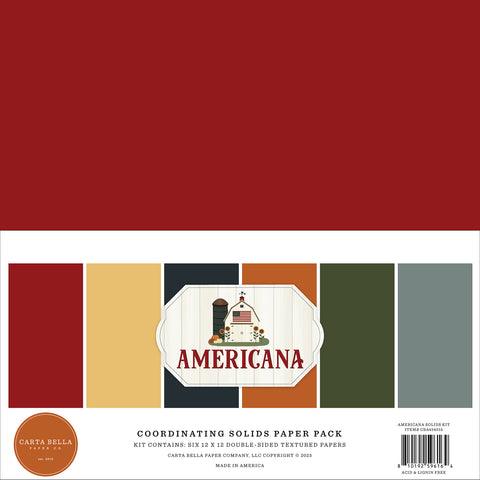 Carta Bella - Americana - Solids Kit