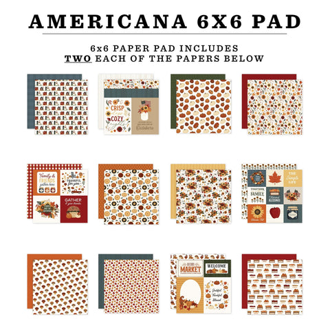 Carta Bella - Americana - 6x6 Paper Pad
