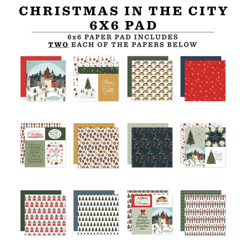 Carta Bella - Christmas in the City  - 6x6 Paper Pad