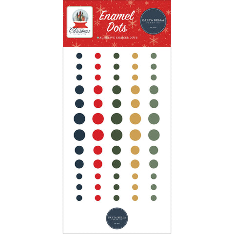Carta Bella - Christmas in the city  - Enamel Dots