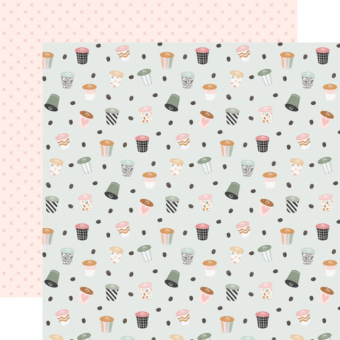 Carta Bella - Coffee Shop - 12x12 Single Sheets - Blends and Beans