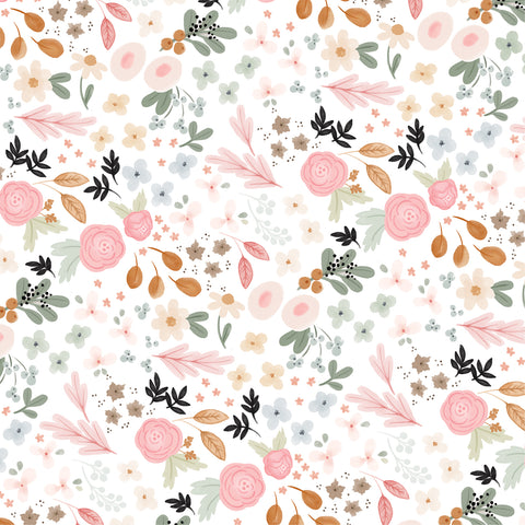 Carta Bella - Coffee Shop - 12x12 Single Sheets - Fun Drink Floral