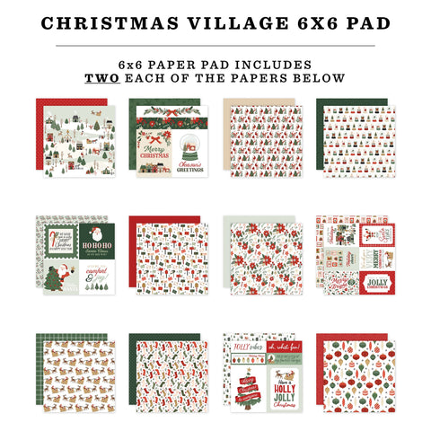 Echo Park - Christmas Village - 6x6 Paper Pad
