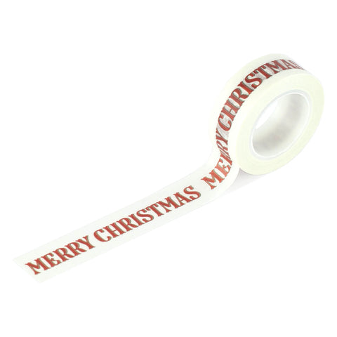 Carta Bella - Christmas Village - Merry Christmas Word Washi Tape