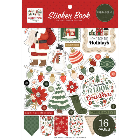 Carta Bella - Christmas Village  - Sticker Book