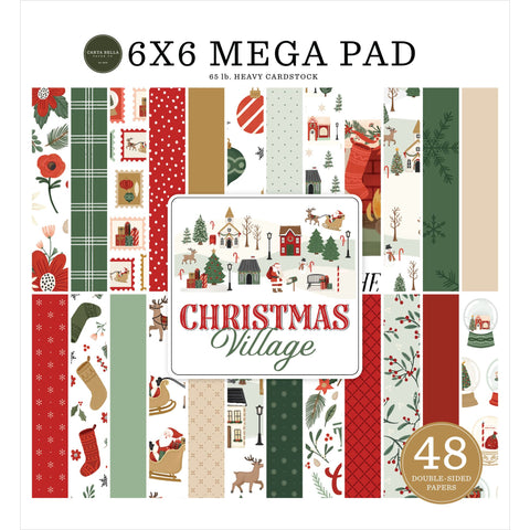 Echo Park - Christmas Village - 6x6 Cardmakers Mega Pad