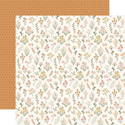Carta Bella - Silly Goose - 12x12 Single Sheets/ Wonderful Wildflowers