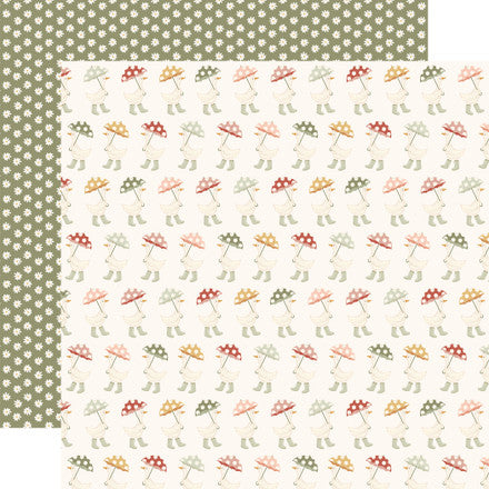 Carta Bella - Silly Goose - 12x12 Single Sheets/ Rainy Day Geese