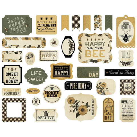 Carta Bella - Honey Bee - Ephemera