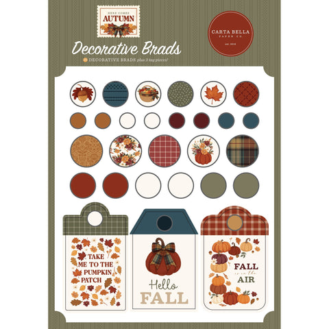 Carta Bella - Here Comes Autumn - Decorative Brads